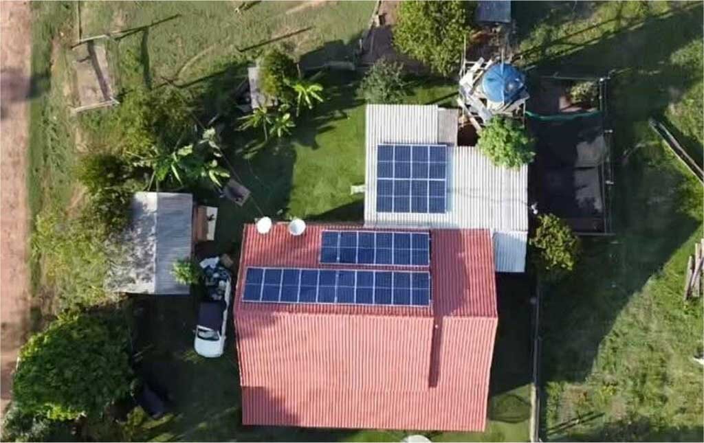 A energia solar foi instalada na Escola Municipal Professor João da Mata dos Santos, em setembro de 2021 - Gente de Opinião