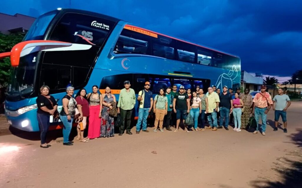 Caravanas advindas da região da região Madeira Mamoré chegaram ao Parque Tecnológico Vandeci Rack - Gente de Opinião
