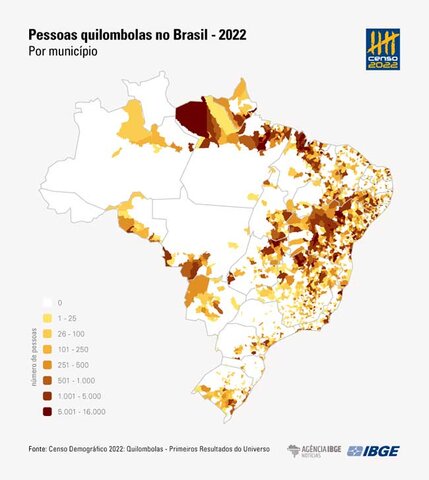 Censo 2022: 46% da população quilombola rondoniense está em Costa Marques - Gente de Opinião