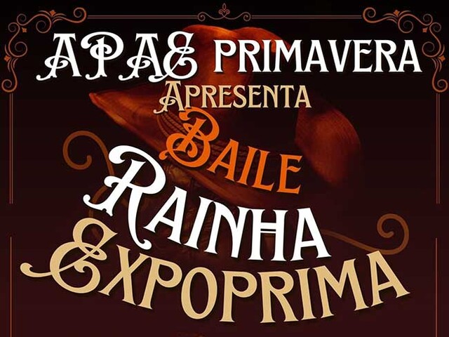 APAE de Primavera de Rondônia realiza neste sábado Baile da Rainha Expoprima 2023 - Gente de Opinião