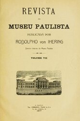 Revista do Museu Paulista, Volume VII, 1907 - Gente de Opinião