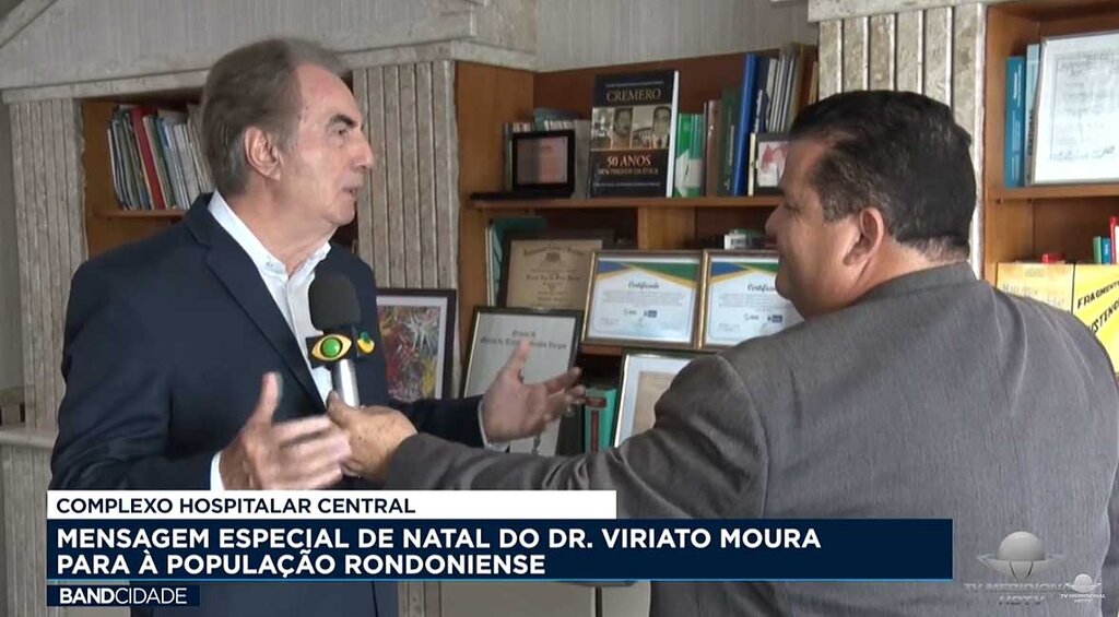 Complexo Hospitalar Central - Mensagem especial de Natal do Dr. Viriato Moura - Gente de Opinião