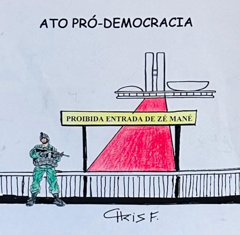 Ato Pró-Democracia - Gente de Opinião