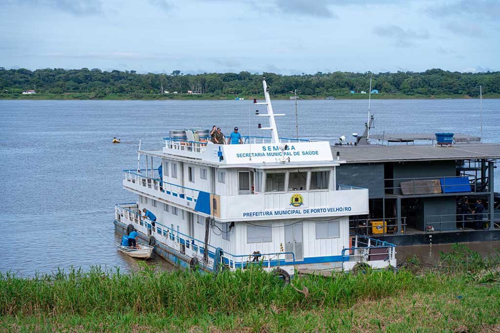 Barco Saúde inicia primeira viagem do ano para atendimento aos ribeirinhos - Gente de Opinião