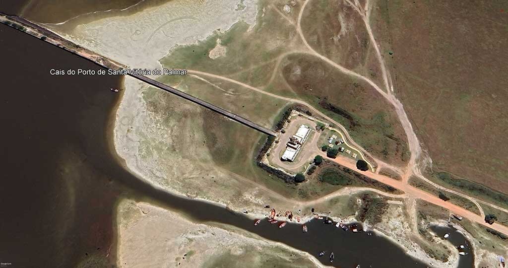 Cais do Porto de Santa Vitória do Palmar (Google Earth) - Gente de Opinião
