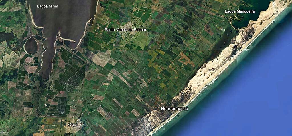 Santa Vitória do Palmar (Google Earth) - Gente de Opinião