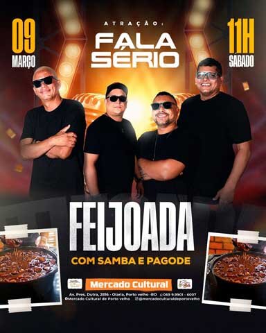 Transmissão do Fla X Flu e 12h de shows no Mercado Cultural  - Gente de Opinião