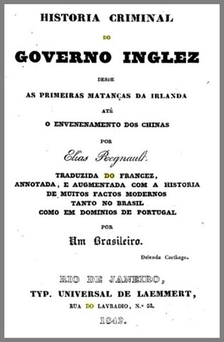 Terceira Margem – Parte DCCXXI - O Imbróglio do “Prince of Wales” – Parte II - Gente de Opinião