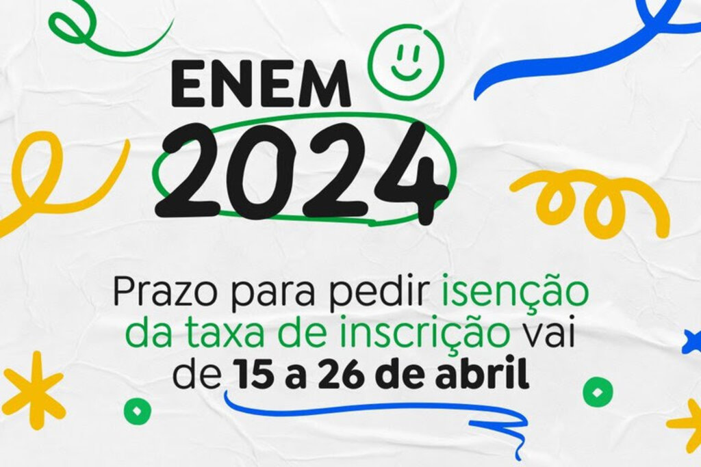 Está aberto o prazo para pedir isenção de taxa para o ENEM 2024 - Gente de Opinião