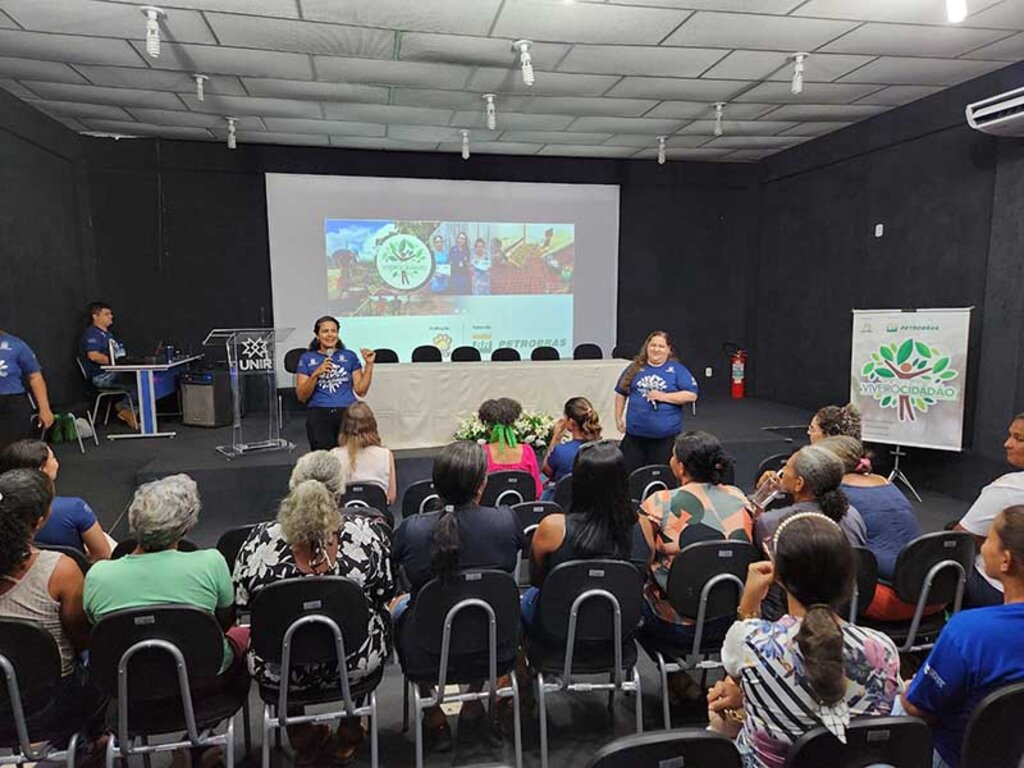 Cerimônia de formatura marca encerramento dos módulos de formação do projeto Viveiro Cidadão em Rolim de Moura - Gente de Opinião