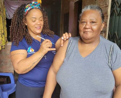 Prefeitura realiza vacinação itinerante para diabéticos, em Porto Velho