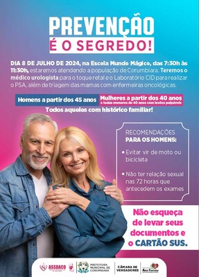 ASSDACO realiza mais uma campanha de prevenção ao câncer em Corumbiara