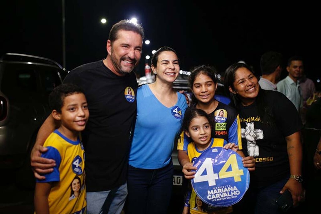 Mariana Carvalho mobiliza Porto Velho em "Adesivaço" e fortalece campanha no segundo turno - Gente de Opinião