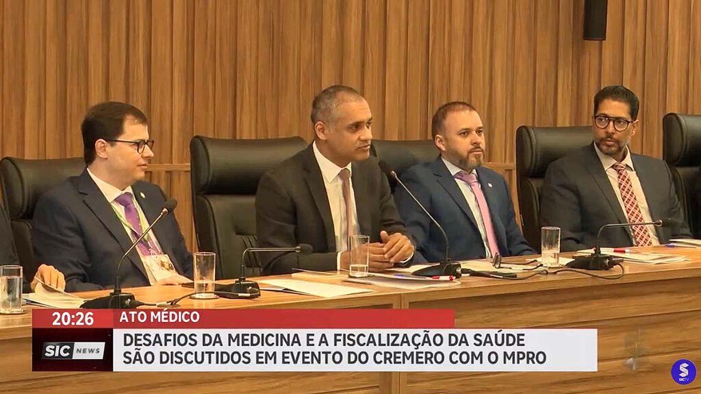 Desafios da Medicina e a Fiscalização da Saúde são discutidos pelo Cremero e o MPRO - Gente de Opinião