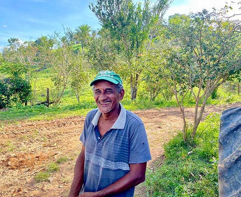 Manoel atua na produção de leite e é um dos sócios da Aprovic (Foto: Priscila Melgar | Secom ALE/RO) - Gente de Opinião
