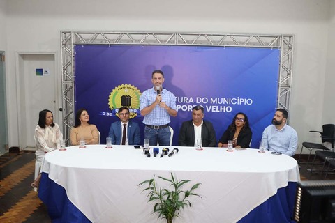 Prefeito Léo Moraes assina adesão ao Selo Unicef e fortalece compromisso com políticas da infância e juventude