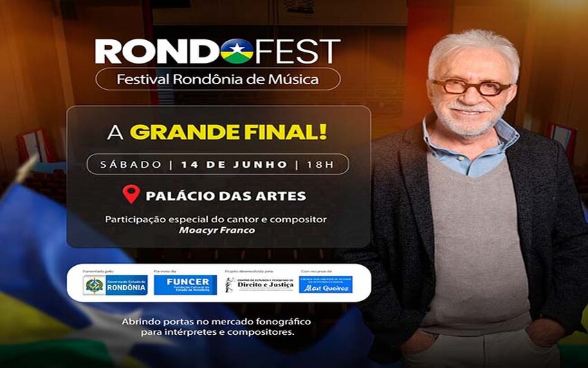 Rondofest tem final com a presença de Moacyr Franco