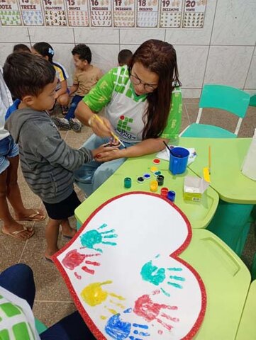 Itapuã do Oeste: acadêmicas do IFRO realizam projeto de artes visuais com alunos da educação infantil do município - Gente de Opinião