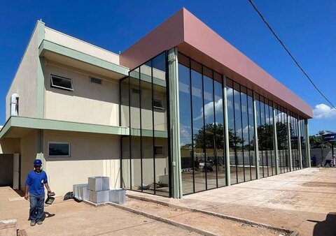 Reforma do Cemetron chega à reta final com área da saúde impulsionada pelo governador Marcos Rocha