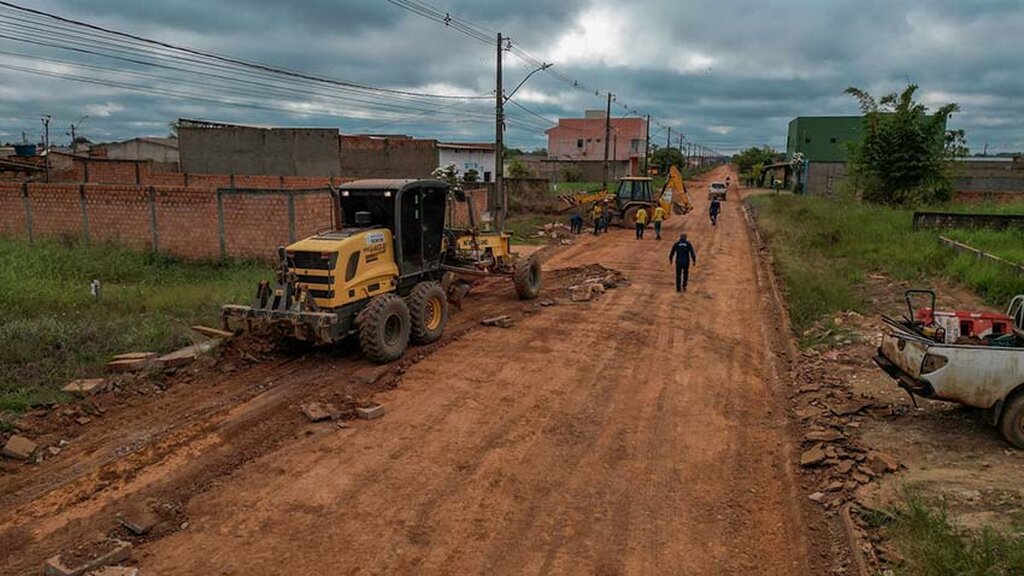 Acesso ao residencial Cristal da Calama recebe nova pavimentação - Gente de Opinião