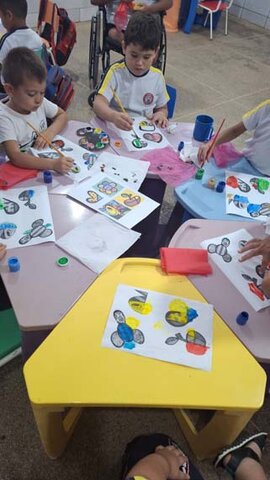 Itapuã do Oeste: acadêmicas do IFRO realizam projeto de artes visuais com alunos da educação infantil do município - Gente de Opinião