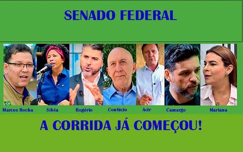 A 422 dias da eleição, disputa pelo senado se torna tão quente quanto a que escolherá o novo governador 