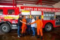 Gestão Marcos Rocha fortalece Corpo de Bombeiros em Pimenta Bueno com entrega de caminhão de combate à incêndio