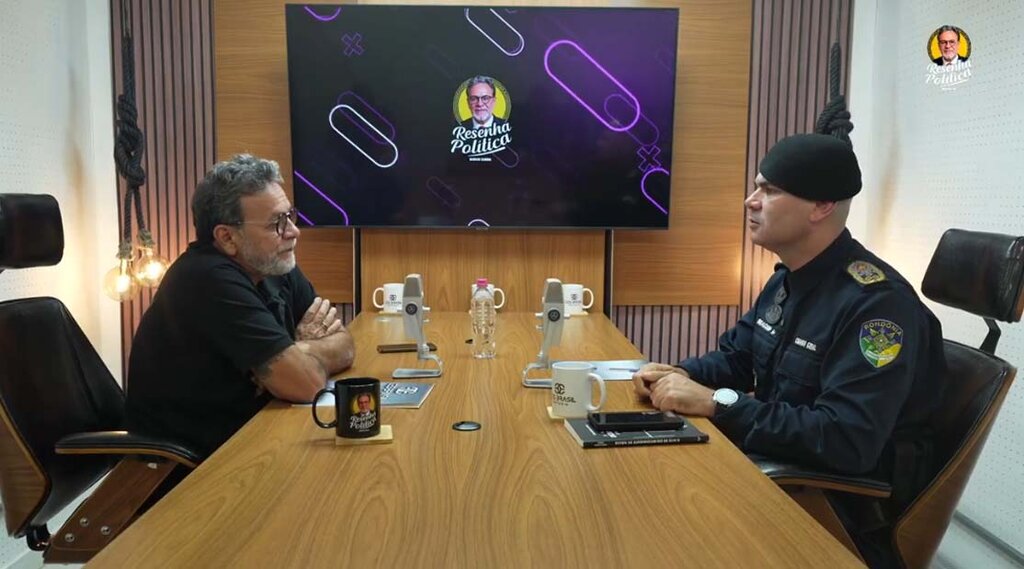 Robson Oliveira entrevista o Cel Braguin - Comandante Geral da PM/RO - Gente de Opinião
