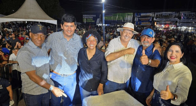Cristiane Lopes participa da 7ª Festa do Leite e anuncia mais de 3 milhões e duas torres de telefonia móvel para distritos de Nova Mamoré - Gente de Opinião