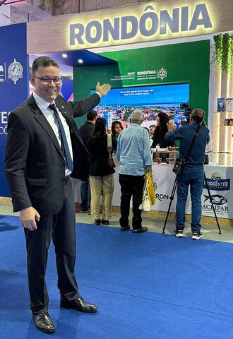 Governador Marcos Rocha destaca potencial de Rondônia durante participação na FICOMEX 2025 em Goiânia - Gente de Opinião