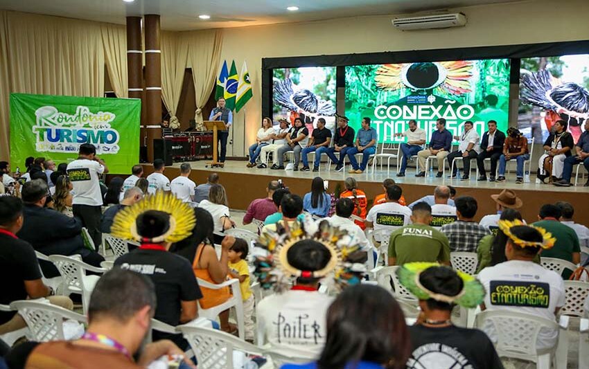 Governador Marcos Rocha destaca fortalecimento do etnoturismo durante evento em Presidente Médici
