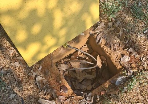 Praça Marise Castiel sofre furto de fios menos de 24h após inauguração