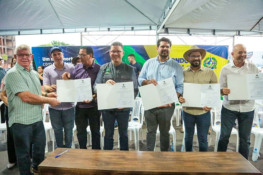 Governador Marcos Rocha autoriza pavimentação asfáltica de mais de 13 km em Rolim de Moura - Gente de Opinião