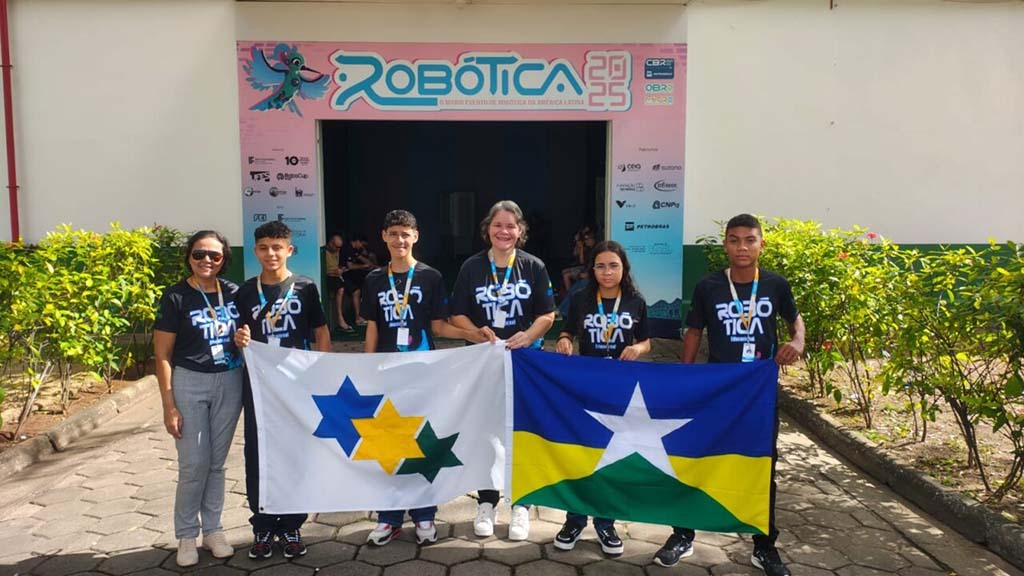 A participação no programa foi motivada pelo envolvimento dos estudantes na Oficina de Robótica da escola - Gente de Opinião