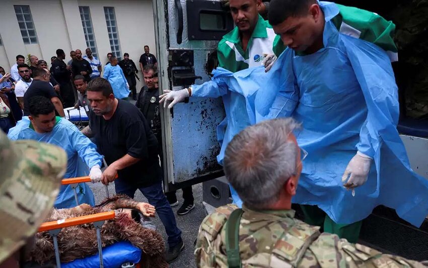 Operação no Rio contra facções criminosas registra 64 mortes