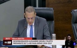 Desembargador Alexandre Miguel é eleito presidente do TJ RO para o biênio 2026 2027