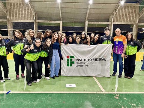 Cristiane Lopes participa da abertura dos Jogos Internos do IFRO e destaca a importância do esporte na formação dos jovens