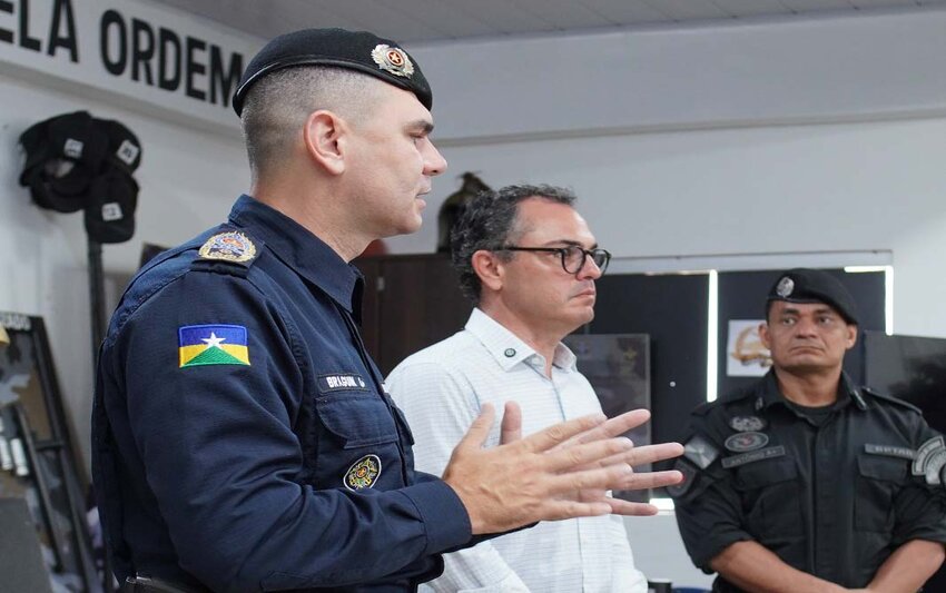 Rondônia reforça combate ao crime com atuação estratégica do BPTAR e apoio firme do vice-governador Sérgio Gonçalves