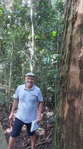Nério Bianchini é o responsável pela RPPN que abrange o Cacoal Selva Park, grande fonte de recursos naturais (Foto Montezuma Cruz) - Gente de Opinião
