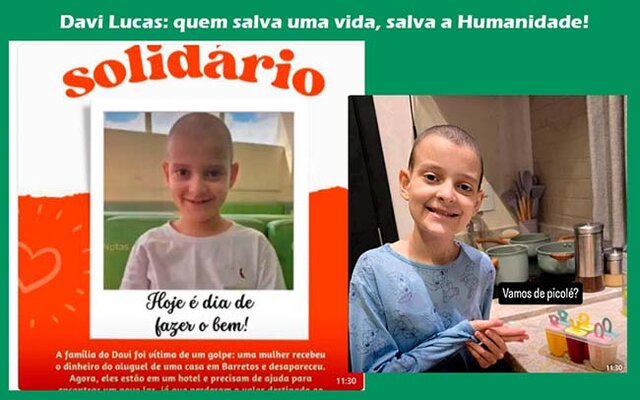 Uma história de amor e crueldade: um lindo menino luta pela vida, enquanto golpistas roubam dinheiro da família - Gente de Opinião