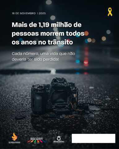 Salvar vidas de jovens no trânsito é tema de campanha do ONSV: “O futuro não pode mais ser interrompido nas ruas” - Gente de Opinião