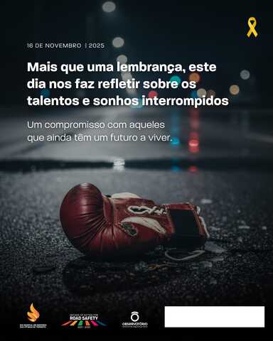 Salvar vidas de jovens no trânsito é tema de campanha do ONSV: “O futuro não pode mais ser interrompido nas ruas” - Gente de Opinião