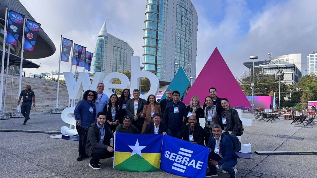 Delegação de Rondônia no Web Summit Lisboa, com apoio do Sebrae, empreendedores rondonienses marcaram presença em Lisboa, conectando startups locais a investidores e aceleradoras internacionais. - Gente de Opinião