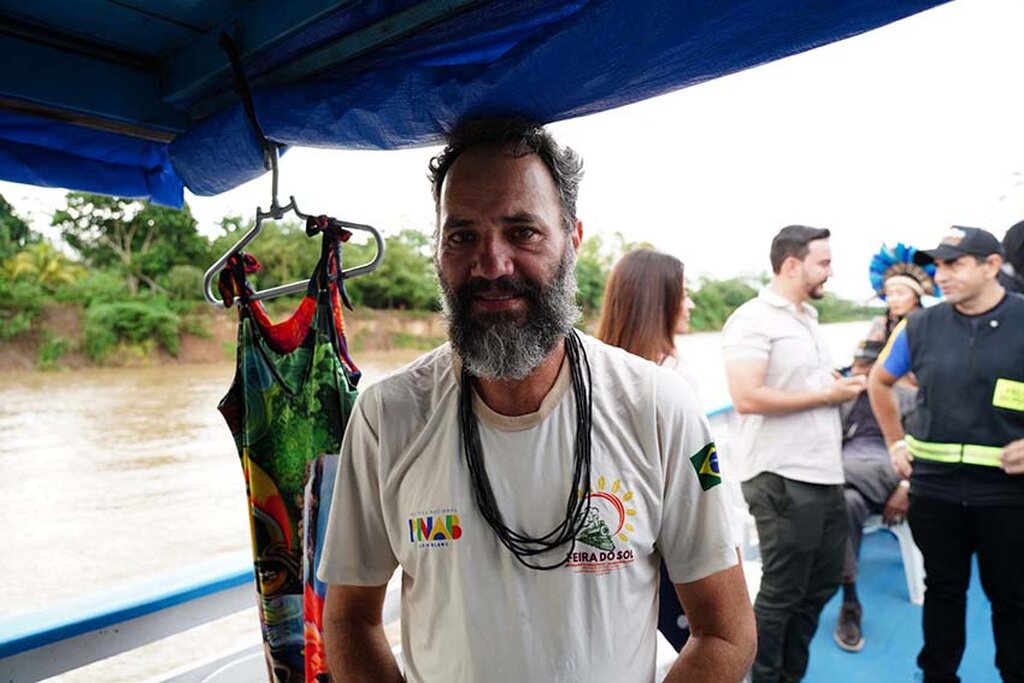 Marcos Rocha relatau sentimento de reencontro com a própria história durante o passeio pelo Rio Madeira. - Gente de Opinião