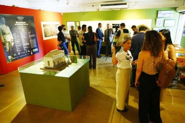 Os visitantes voltam a ter acesso a uma exposição permanente que reúne um rico acervo sobre Rondon - Gente de Opinião