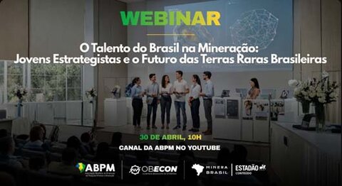 Talento de Rondônia ganha destaque em debate nacional sobre terras raras promovido pela ABPM