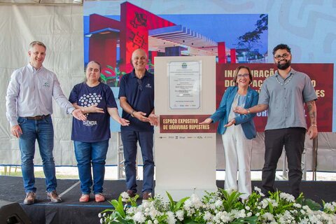 Jirau Energia e UNIR inauguram espaço com gravuras rupestres e lançam acervo digital arqueológico em Porto Velho