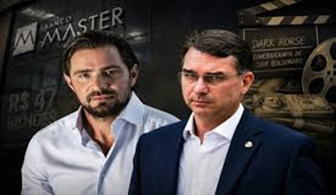 Flávio Bolsonaro, o irmão de Vorcaro