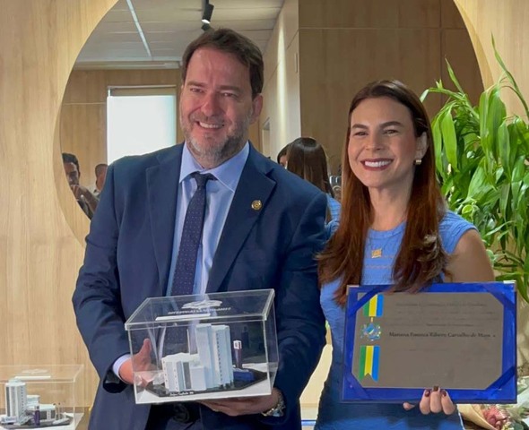 Assembleia Legislativa homenageia Mariana Carvalho e Maurício Carvalho com Título Honorífico de Honra ao Mérito - Gente de Opinião