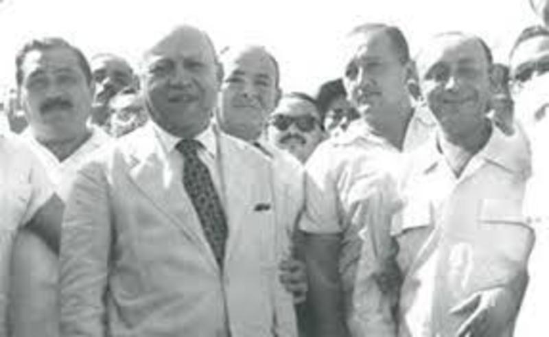 Aluízio Ferreira, a primeira liderança política de Rondônia, na foto em campanha pela eleição de 1958, quando foi eleito pela terceira vez. 